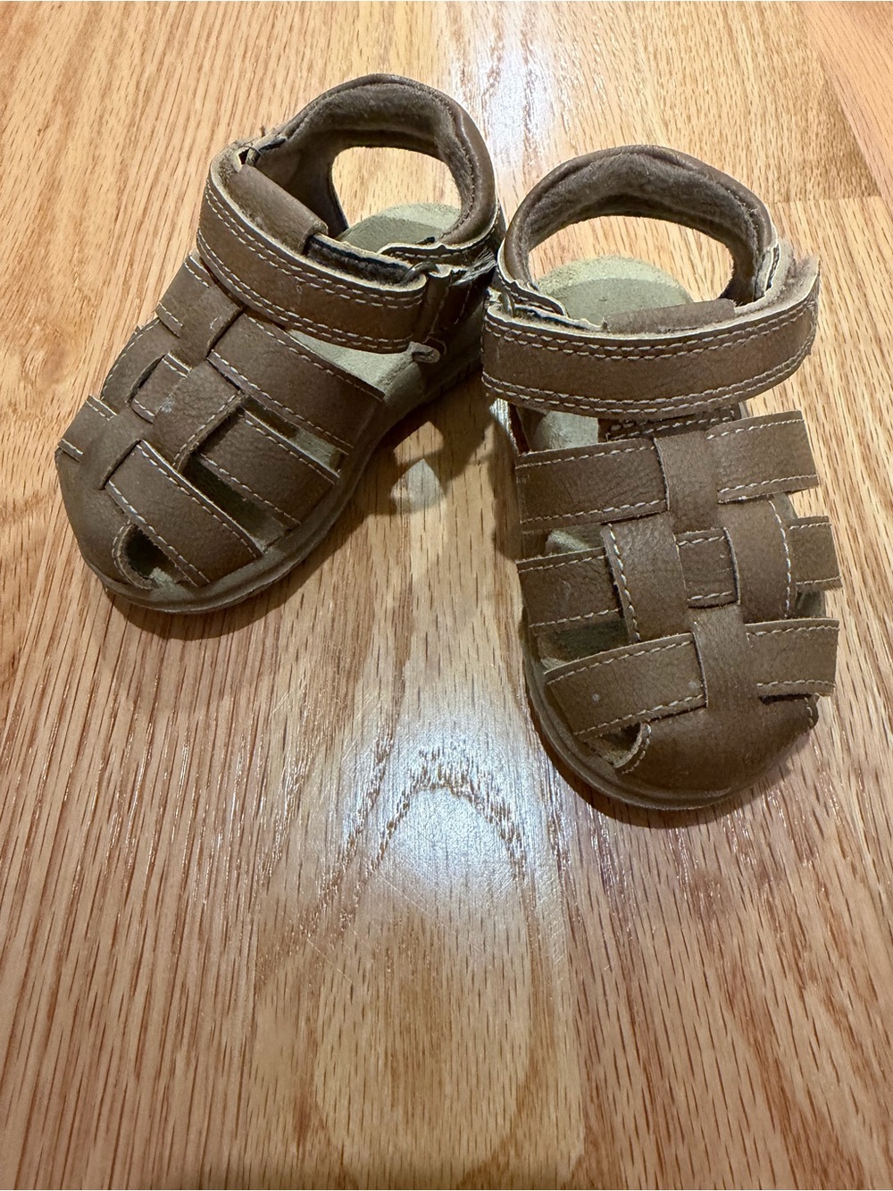 The Children's Place Brown Fisherman Sandals for Toddler